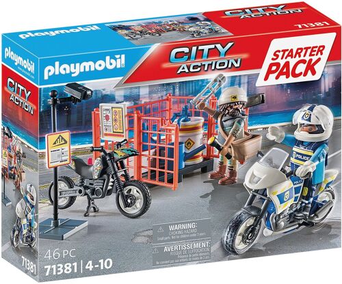 Playmobil 71381 - Starter Pack Police