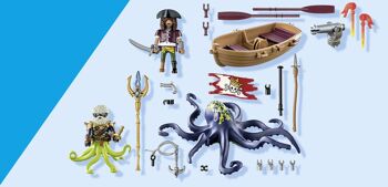 Playmobil 71419 - Pirate Avec Pieuvre Géante 3