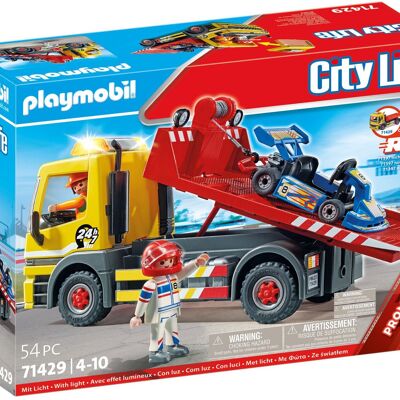 Playmobil 71429 - Grúa Con Quad