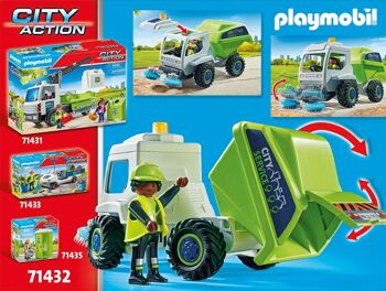 Playmobil 71432 - Balayeuse De Voierie 2