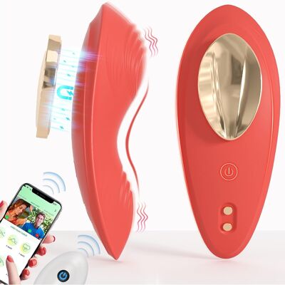 Clitoris vibrator with innovative magnetic design