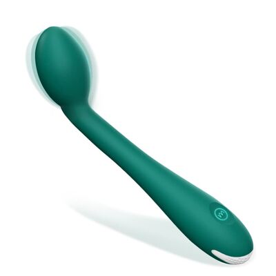 Rechargeable G-spot vibrator with clitoral mode