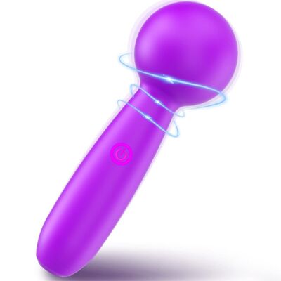 Vibrador de bala para clítoris con patrón de vibración.