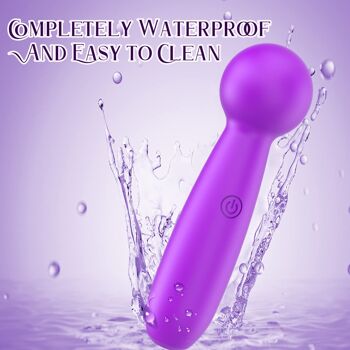 Vibromasseur bullet pour clitoris avec modèle de vibration 6