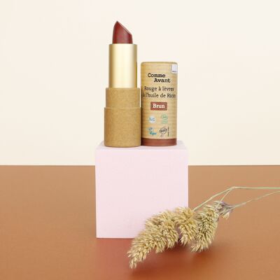 Makeup - Organic lipstick - Brown