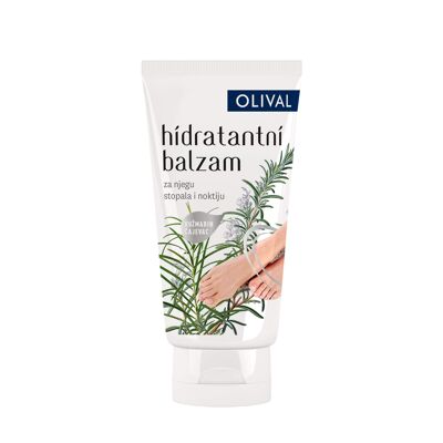 Moisturizing balm for foot and nail care
