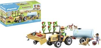 Playmobil 71442 - Fermier Avec Tracteur et Citerne 5