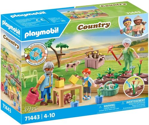 Playmobil 71443 - Grands-Parents et Potager