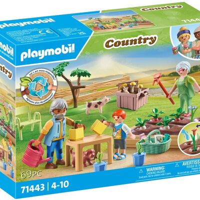 Playmobil 71443 - Grandparents and Vegetable Garden