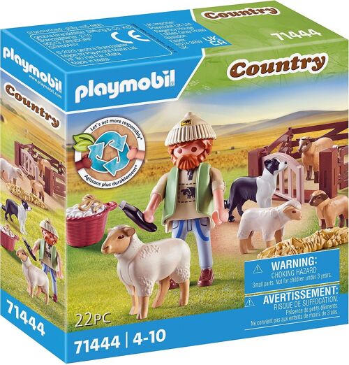Playmobil 71444 - Berger Avec Moutons
