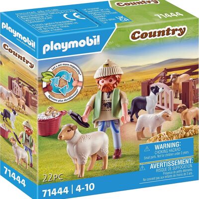 Playmobil 71444 - Berger Avec Moutons