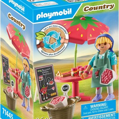 Playmobil 71445 - Venditore di marmellate