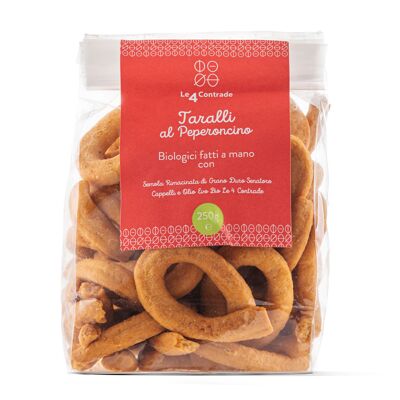 Organic chilli taralli 250gr