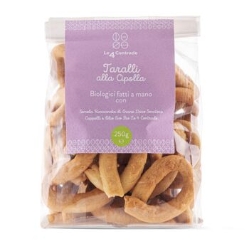 Taralli d'oignons bio 250gr 1