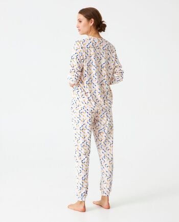 Pyjama femme terciopelo estampado J&J Brothers - JJB_DP0200 2