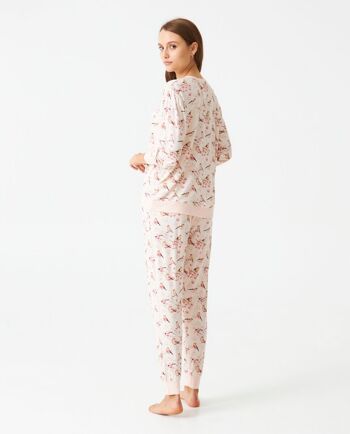 Pyjama femme modal estampé J&J Brothers - JJB_DP0300 2