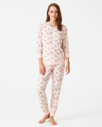 Pyjama femme modal estampé J&J Brothers - JJB_DP0300 3
