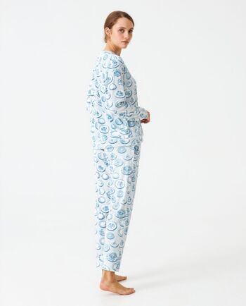 Pyjama femme terciopelo estampado J&J Brothers - JJB_DP0500 2