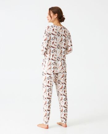 Pyjama femme modal estampé J&J Brothers - JJB_DP1200 2