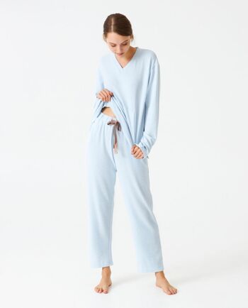 Pyjama femme punto suave J&J Brothers - JJB_DP1800 3