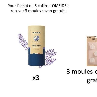 COFFRETS OMEIDE + 3 MOULES OFFERTS