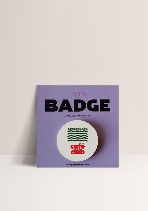 Badges - Café Lovers club