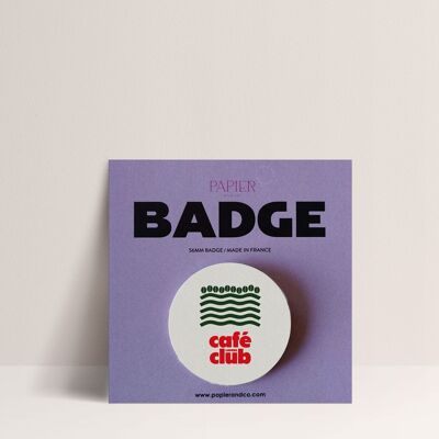 Badges - Café Lovers club