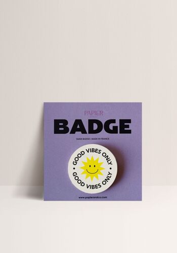 Badges - Good Vibes Only