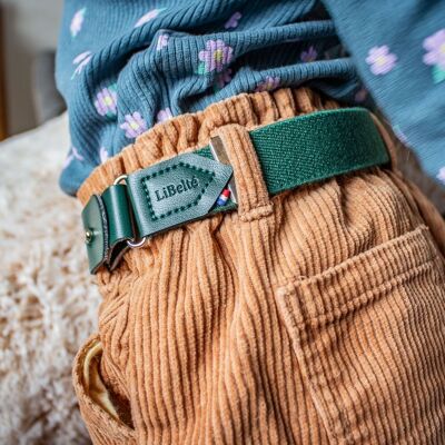 Ceinture enfant Libelté® | Verte