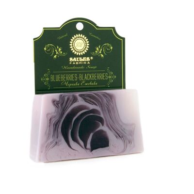 Saules Fabrika Blueberry & Blackberry Soap 80 g