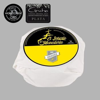 Fromage de Chèvre affiné aux CENDRES (500gr) - World Cheese Awards Argent 2022-2023 1