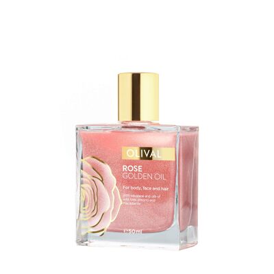 Olio di rosa con oro