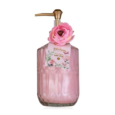 Soap dispenser with hand soap
 BLOSSOM