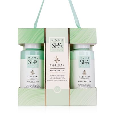 Set de ducha set de regalo para mujer HOME SPA en una bonita caja de regalo - set de cuidado de 2 piezas