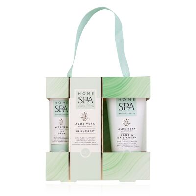 HOME SPA care set in gift box with aloe vera #CareforYou