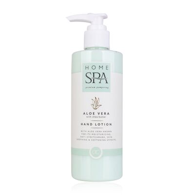 Lotion pour les mains HOME SPA, crème mains et ongles 250ml à l'aloe vera