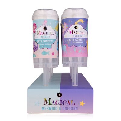 Badekonfetti MAGICAL UNICORN & MERMAID