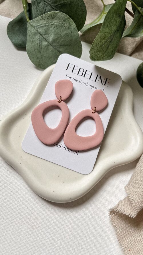 Earrings Donna - Handmade from polymer clay