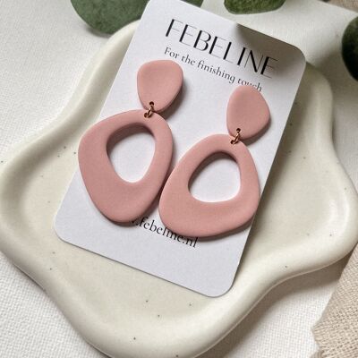 Boucles d'oreilles Donna - Faites à la main en argile polymère