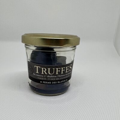 Trufas en conserva Tuber Melanosporum