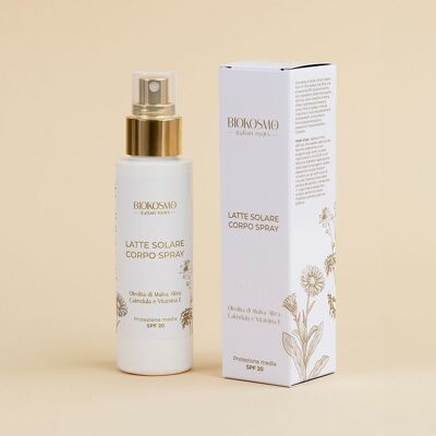 SUN BODY MILK SPRAY – Mittlerer Schutz LSF 20