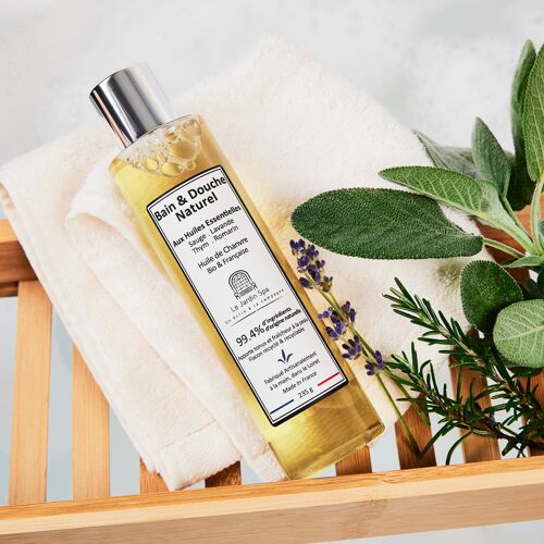 Bain & Douche Naturel aux Huiles Essentielles x5