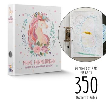 Dossier collector pour maternelle et garderie - Licorne 6