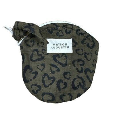 Leo Khaki Coin Purse