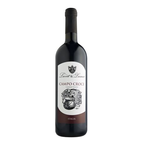 CABERNET I.G.t. “CAMPO CROCE” | Luvit & Lumoè | Vino Rosso Fermo |  Confezione da 12 bottiglie