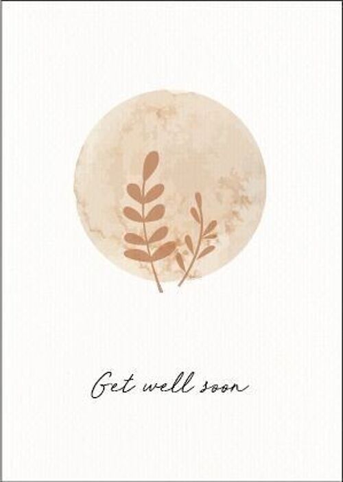 Greeting card | Get well soon