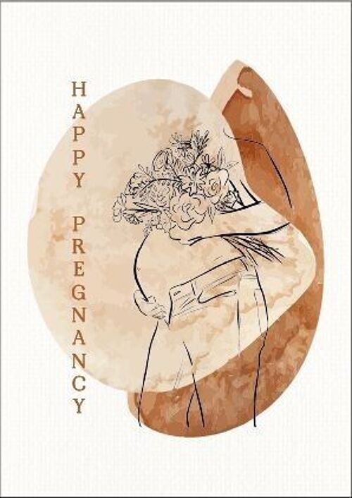 Greeting card | Happy pregnancy