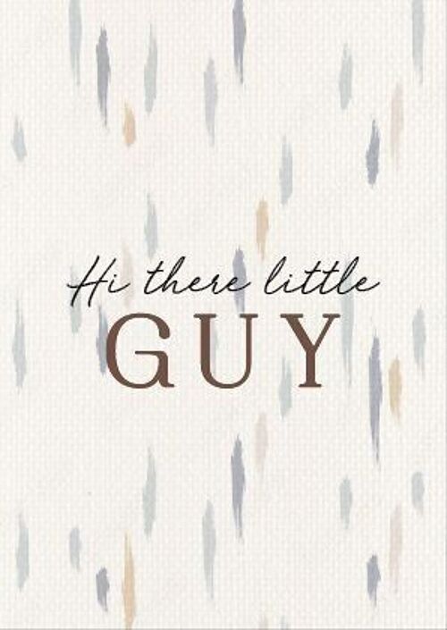 Greeting card | Hi there little guy