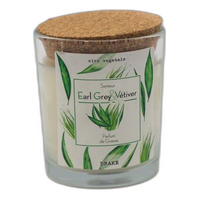 Vela perfumada de cera vegetal - Botánico - Earl Grey