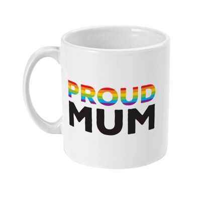 Proud Mum - Rainbow Flag Mug